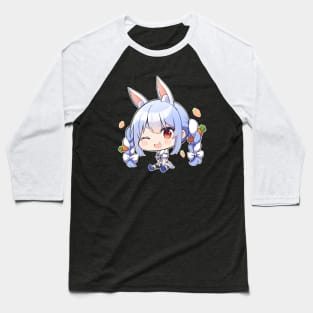 Usada Pekora Chibi Baseball T-Shirt